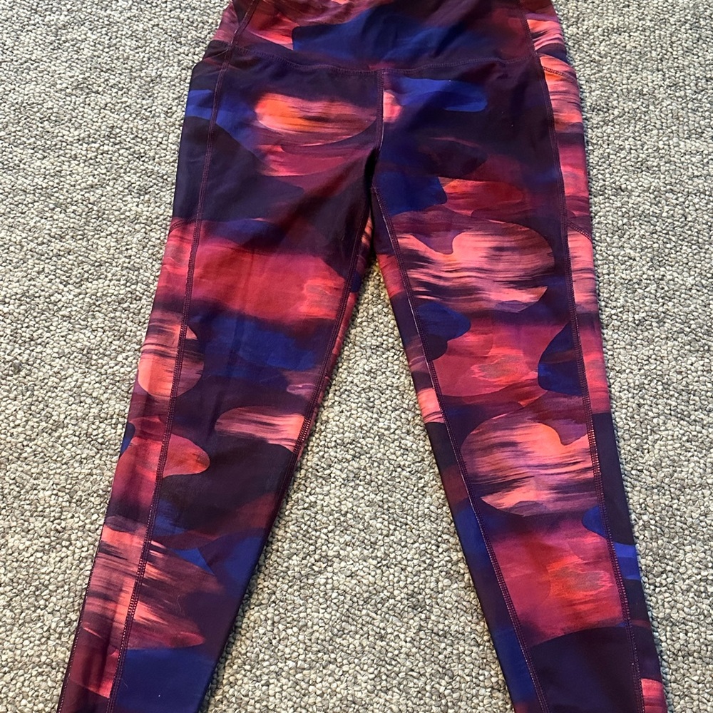 DSG Purple and Red Leggings